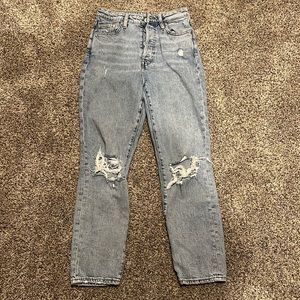 h and m mom jeans